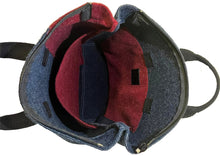 Load image into Gallery viewer, Zaino Urban Blu / Bordeaux