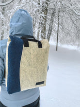 Laden Sie das Bild in den Galerie-Viewer, Zaino Urban Panna / Azzurro